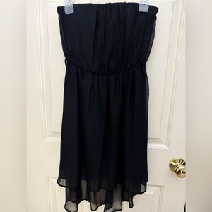 Miss Avenue Black Sleeveless Midi Sundress